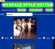 styleeditor myspace