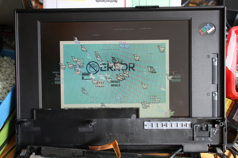 IBM thinkpad 2610 circuitbent screenshot